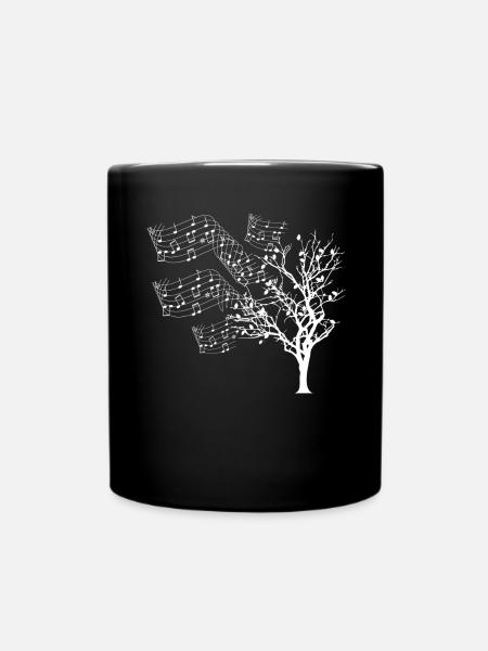Musicians | Music Teacher Student | Music score | - Full Colour Mug - black