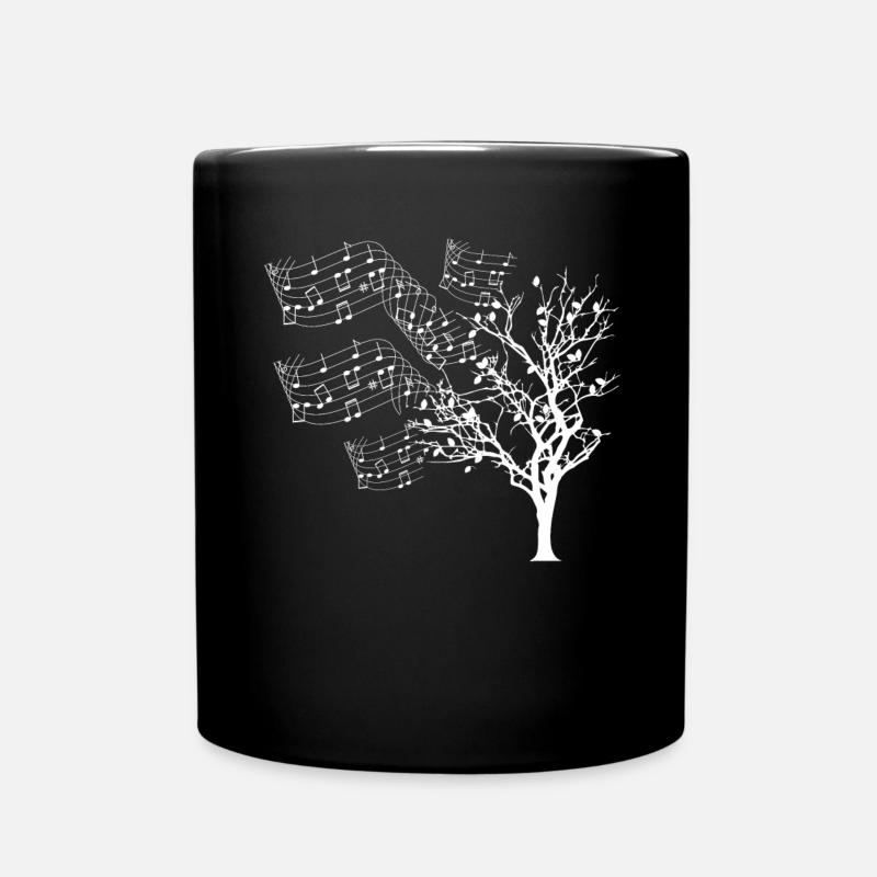 Musiker | Musiklehrer Student | Musiknote | - Tasse einfarbig - Schwarz