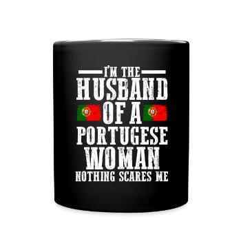 Portugal Mari Femme portugaise - Mug uni - noir - Devant