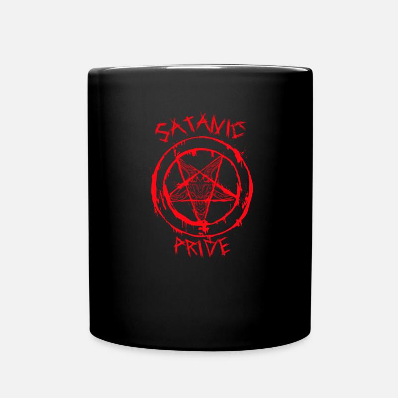 Orgueil satanique I Pentagramme - Mug uni - noir