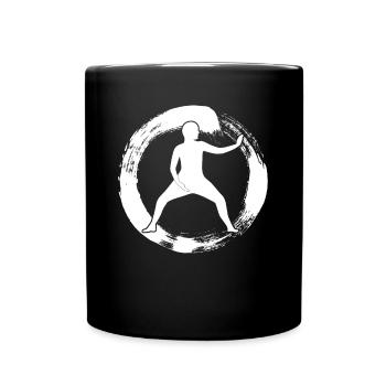 Qigong Qi Gong Karaté Chigong - Mug uni - noir - Devant