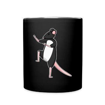 Qigong Qi Gong Souris Chigong - Mug uni - noir - Devant