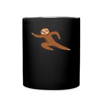 Qigong Qi Gong Paresseux Chigong - Mug uni - noir - Devant