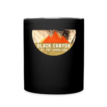 Grape Harvest - Black Gorge National Park - Full Colour Mug - black - Front
