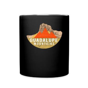 Grape Harvest - Guadalupe Mountain Park - Full Colour Mug - black - Front