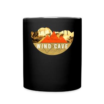 Grape Harvest - Wind Caves National Park - Full Colour Mug - black - Front