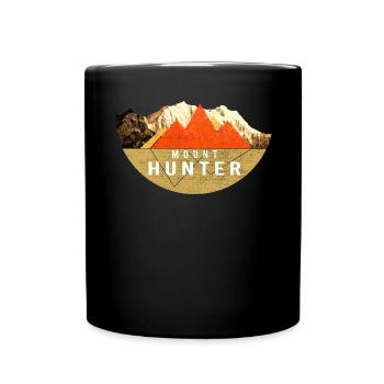 Vintages USA Hiking - Mountain Hunters - Full Colour Mug - black - Front