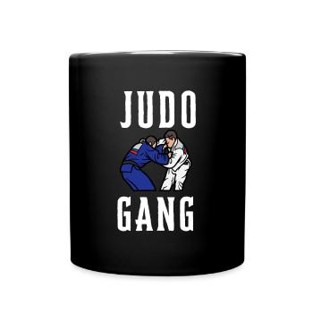 Judo Judoka Jiu Jitsu And Taekwondo Martial Arts - Full Colour Mug - black - Front