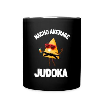 Judo Judoka Jiu Jitsu And Taekwondo Martial Arts - Full Colour Mug - black - Front