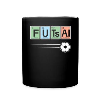 Chemistry Of Futsal Player Sports - Full Colour Mug - black - Front