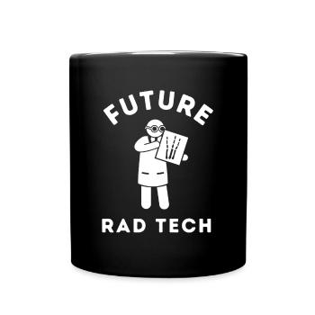 Radiology Tech Radiologist X-Ray Technologist Rad - Full Colour Mug - black - Front