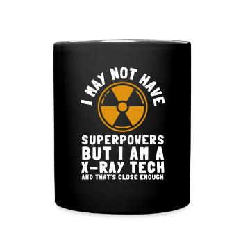 Radiology Tech Radiologist X-Ray Technologist Rad - Full Colour Mug - black - Front