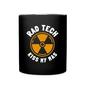 Radiology Tech Radiologist X-Ray Technologist Rad - Full Colour Mug - black - Front
