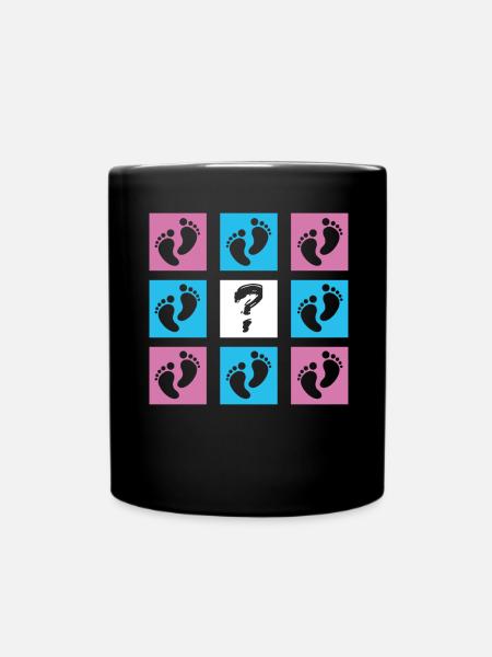 Bébé Révéler Bébé Annonce Genre Révéler - Mug uni - noir