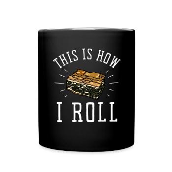 Spanakopita Cuisine grecque Grèce Grec - Mug uni - noir - Devant