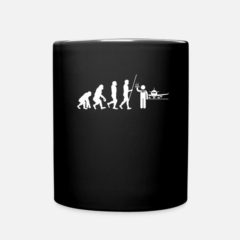 Hôtesse de l’air Steward Steward Hôtesse de l’air - Mug uni - noir