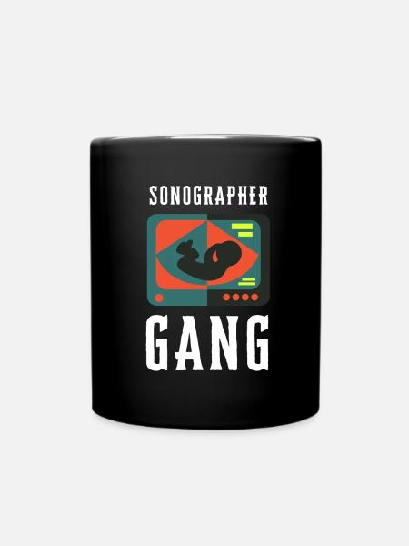 Échographiste Échographie Échographie Échographie - Mug uni - noir