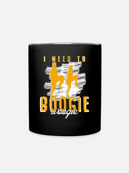 Boogie Woogie Dance Boogie-Woogie Swing - Mug uni - noir