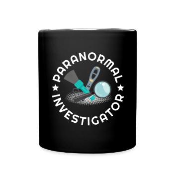Geisterjäger und paranormaler Ermittler - Tasse einfarbig - Schwarz - Vorne