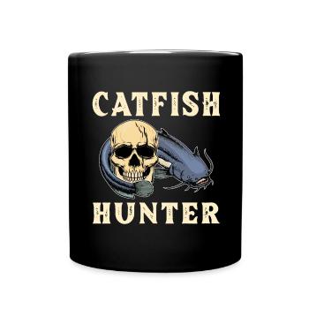 Welsjäger Catfish - Tasse einfarbig - Schwarz - Vorne