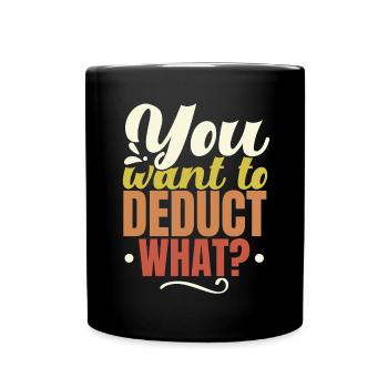 Vous voulez vendre quelque chose Consultant CPA Comptable - Mug uni - noir - Devant