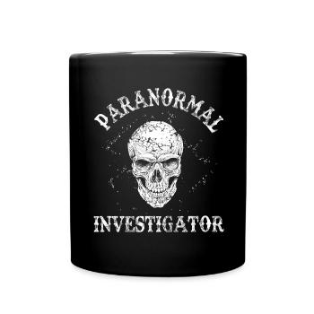 Geisterjäger und paranormaler Ermittler - Tasse einfarbig - Schwarz - Vorne