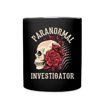 Geisterjäger und paranormaler Ermittler - Tasse einfarbig - Schwarz - Vorne