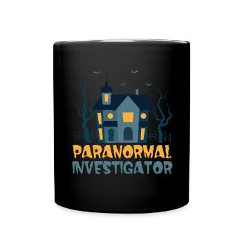 Geisterjäger und paranormaler Ermittler - Tasse einfarbig - Schwarz - Vorne