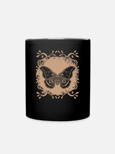 Motte de papillon de nuit Motte Occulte Mystique Goth - Mug uni - noir