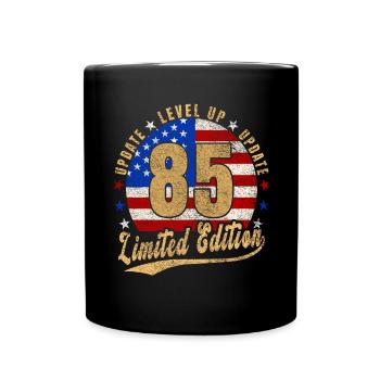 Mise à jour Level Up 85 Years Limited Edition USA - Mug uni - noir - Devant