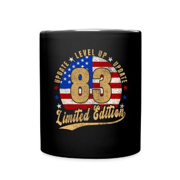 Mise à jour Level Up 83 Years Limited Edition USA - Mug uni - noir - Devant