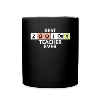 Bester Zoologielehrer Aller Zeiten - Tasse einfarbig - Schwarz - Vorne
