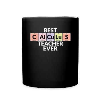 Meilleur professeur de mathématiques de tous les temps - Mug uni - noir - Devant