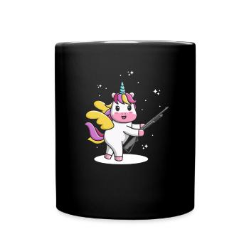 Drôle de conception de chasse au canard Hunter Hunting Duck Design - Mug uni - noir - Devant