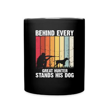Funny Duck Hunting Design Hunters Hunting Ducks Design - Full Colour Mug - black - Front