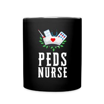 Pediatric Pediatrician Pediatrics Nurse Toddle - Full Colour Mug - black - Front