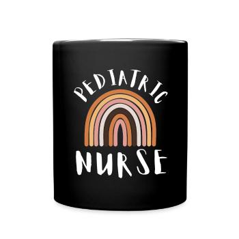 Pediatric Pediatrician Pediatrics Nurse Toddle - Full Colour Mug - black - Front