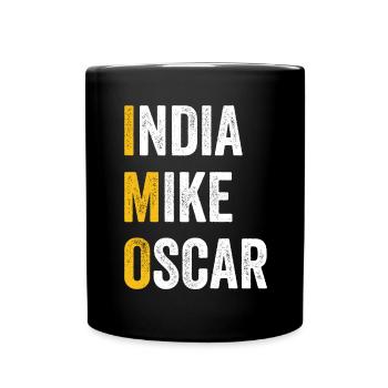Computer Chat Inde Mike Oscar - OMI - Mug uni - noir - Devant