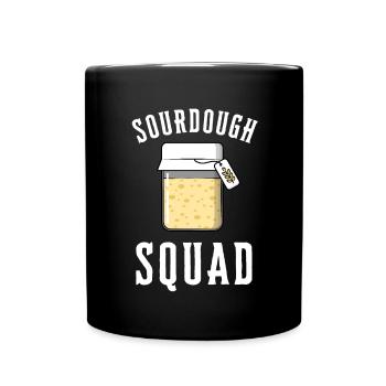 Sourdough Bread Baking Bakers Sourdough Starter - Tasse einfarbig - Schwarz - Vorne