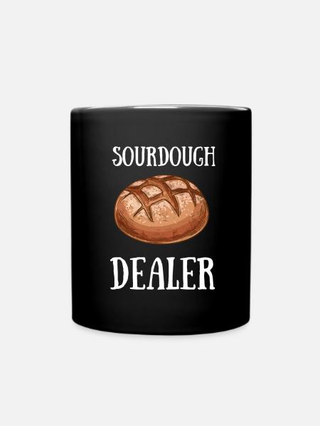 Sourdough Bread Baking Bakers Sourdough Starter - Tasse einfarbig - Schwarz