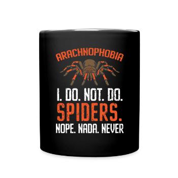 Spider Lover Spider Whisperer Arachnide Tarant - Mug uni - noir - Devant