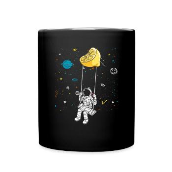 Lemon Design Lemonades Stand Boss Vente de citron - Mug uni - noir - Devant