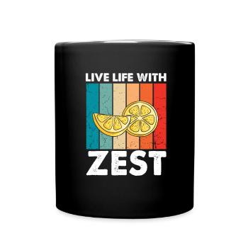 Lemonade Lemon Lemonade Lemonade Lemonade Stand Design - Full Colour Mug - black - Front