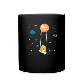 Lemon Design Lemonades Stand Boss Lemon Sale - Full Colour Mug - black - Front