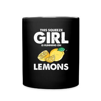 Lemonade Lemon Lemonade Lemonade Lemonade Stand Design - Full Colour Mug - black - Front