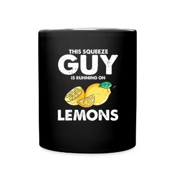 Lemonade Lemon Lemonade Lemonade Lemonade Stand Design - Full Colour Mug - black - Front