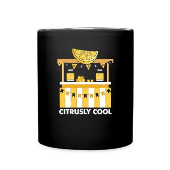 Lemonade Lemon Lemonade Lemonade Lemonade Stand Design - Full Colour Mug - black - Front