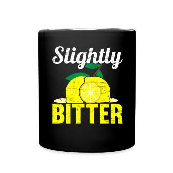 Slightly bitter Lemonade Stand Lemon Lover Fruit - Full Colour Mug - black - Front