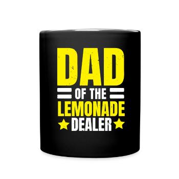 Père du marchand de limonade boisson citronnée - Mug uni - noir - Devant