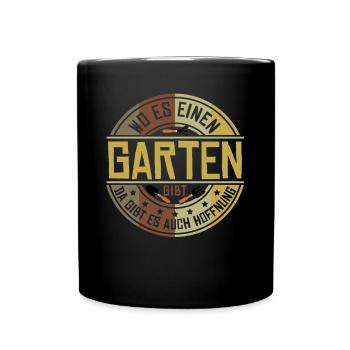 Gärtner Gartenbau Galabauer Galabau - Tasse einfarbig - Schwarz - Vorne